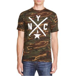 Creative Goods Mens Logo Graphic T-Shirt, Green, NWT